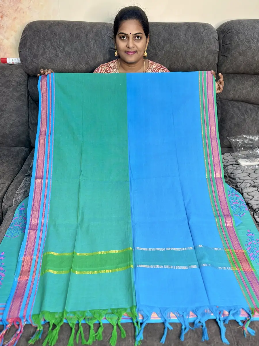 Handloom South cotton printed
