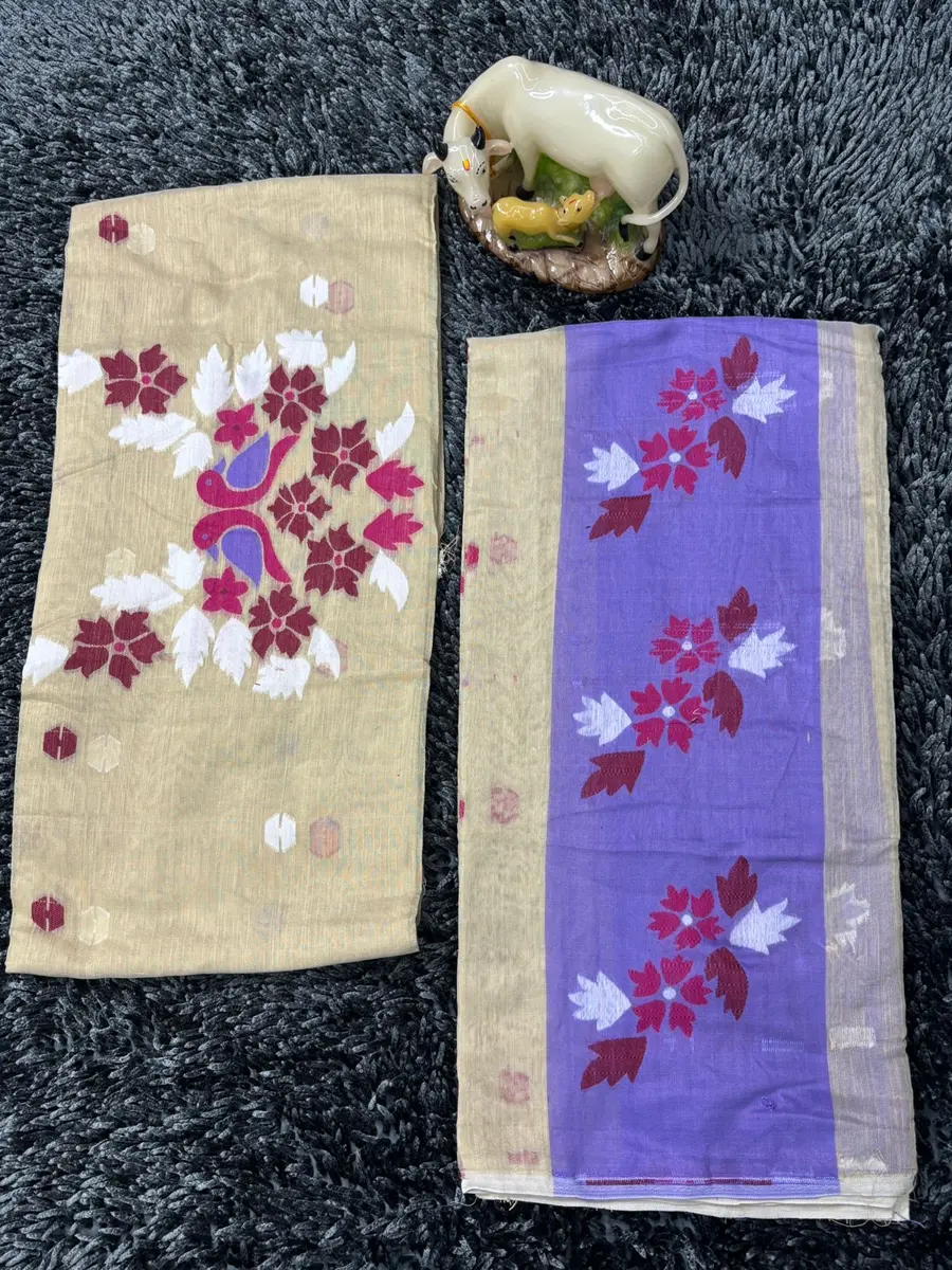 Jamdani 2piece dress materials