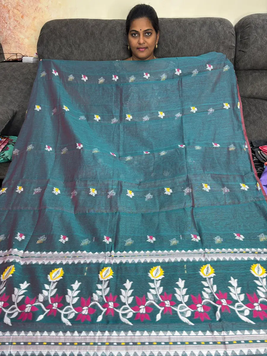 Jamdani 2piece dress materials