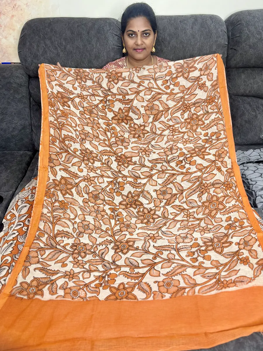 Pure Kota cotton Kalamkari
