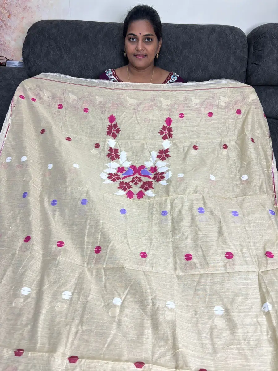 Jamdani 2piece dress materials
