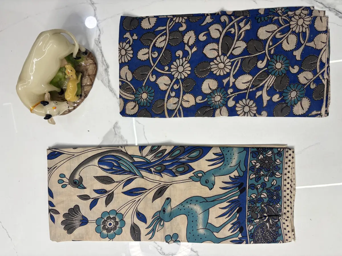 original kalamkari cotton 2ps set