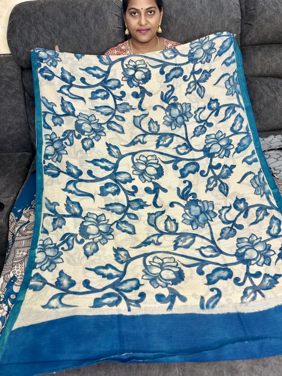 Pure Kota cotton Kalamkari