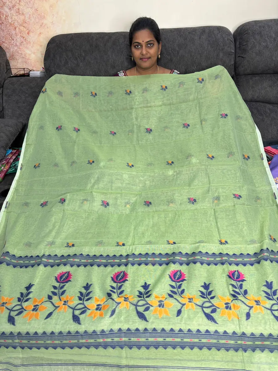 Jamdani 2piece dress materials