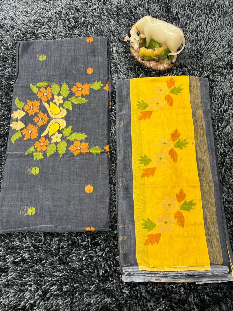 Jamdani 2piece dress materials