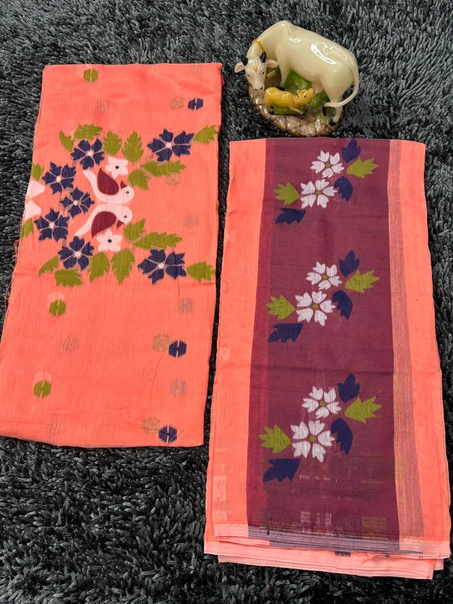 Jamdani 2piece dress materials