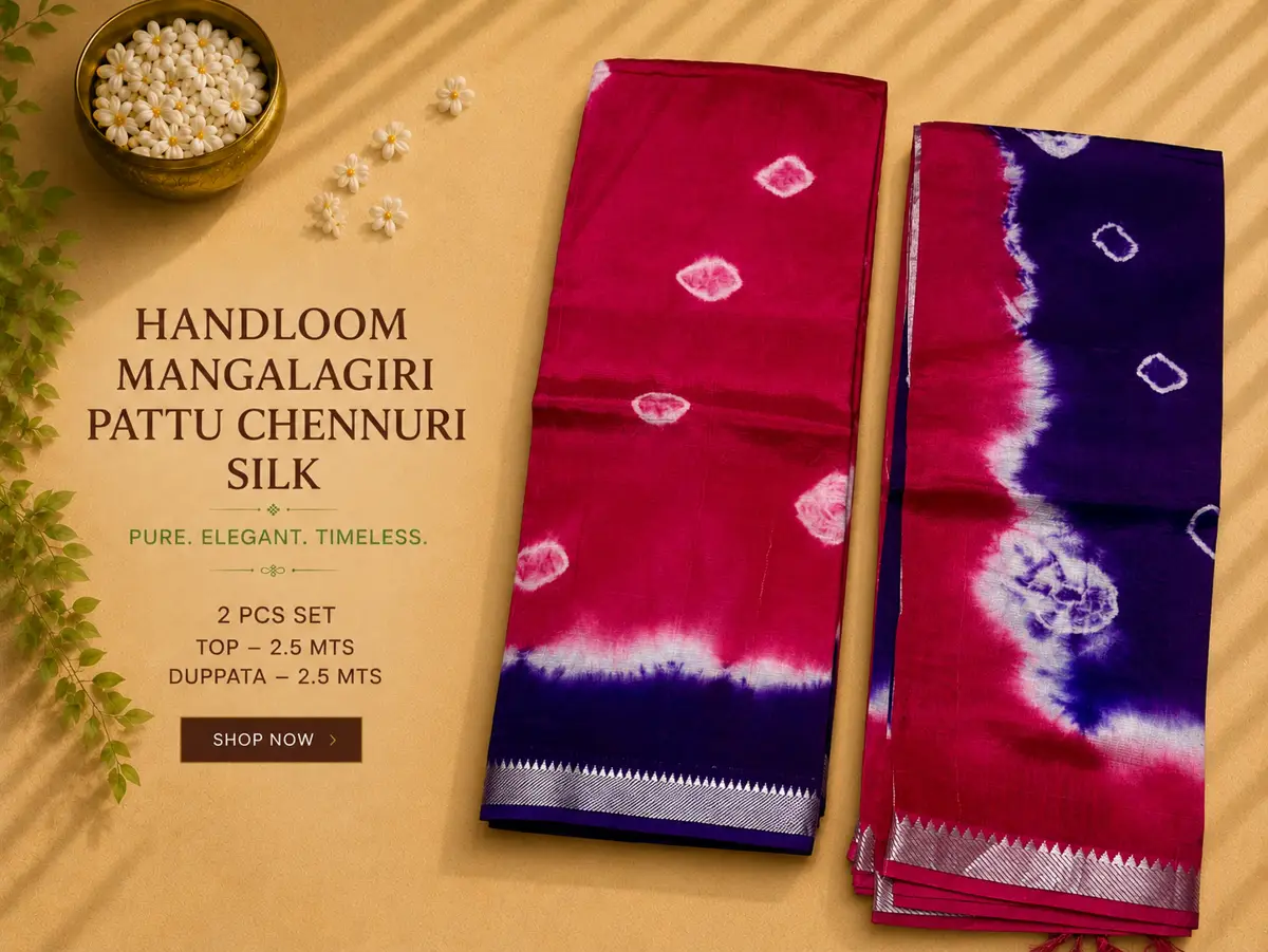 Mangalgiri pattu chennuri silk