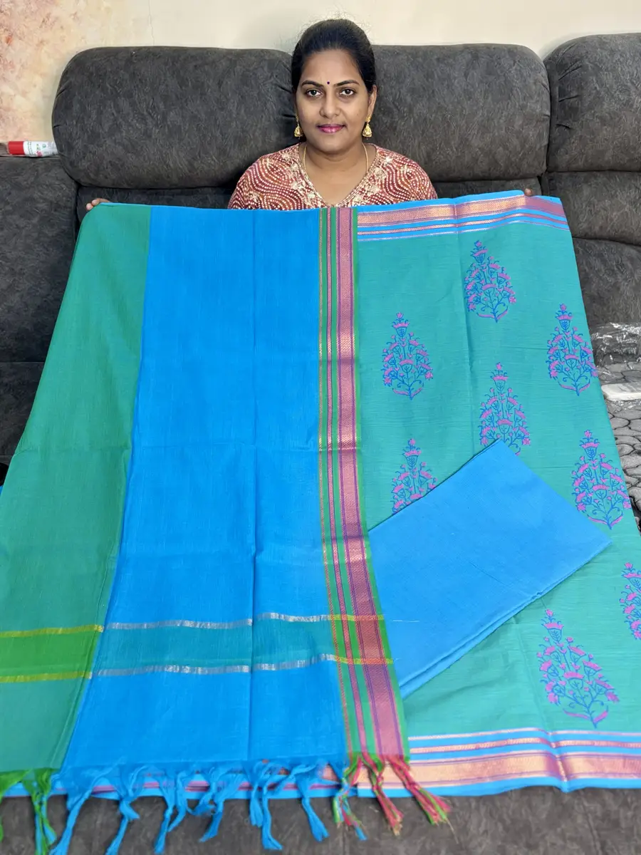 Handloom South cotton printed